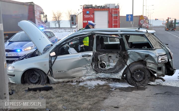 Wypadek na małej obwodnicy Ząbkowic Śląskich