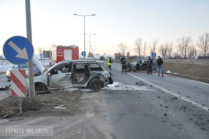 Wypadek na małej obwodnicy Ząbkowic Śląskich