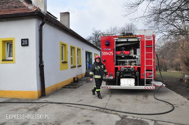 Podejrzenie pożaru przedszkola w Szklarach-Hucie