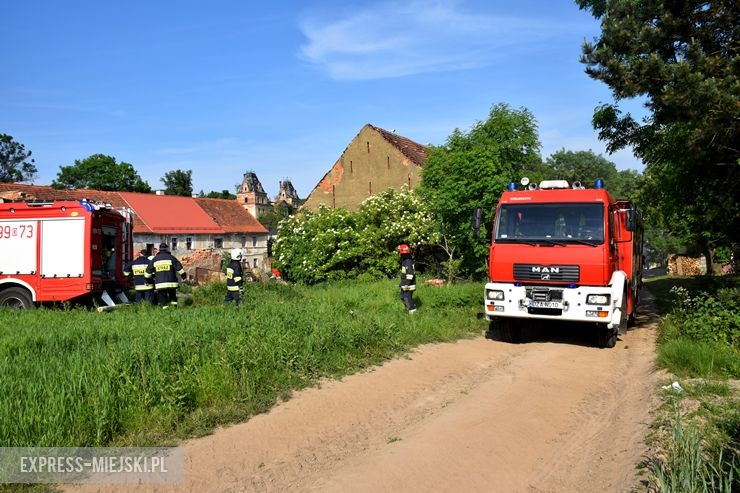 Pożar stodoły w Stolcu