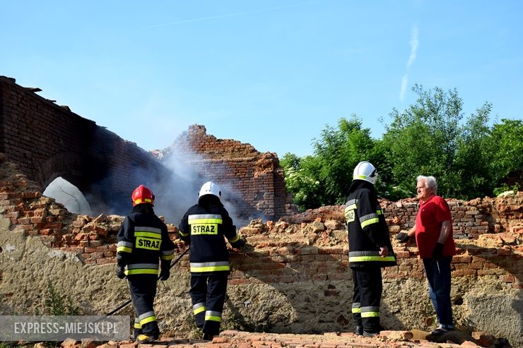 Pożar stodoły w Stolcu