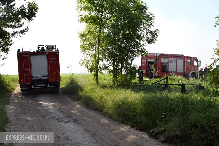 Pożar stodoły w Stolcu