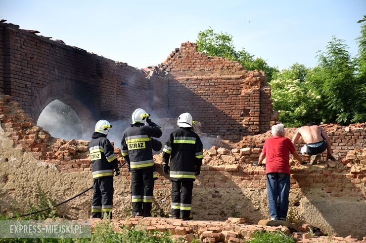 Pożar stodoły w Stolcu