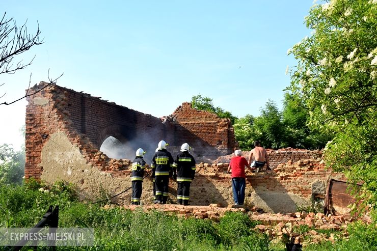 Pożar stodoły w Stolcu