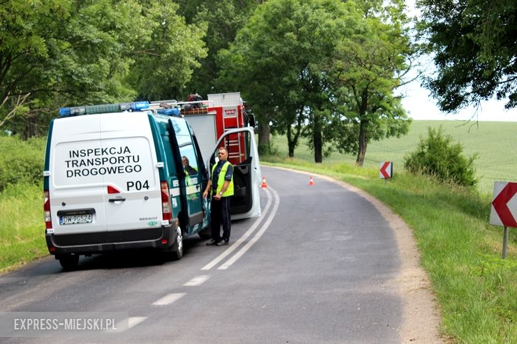 Zdarzenie drogowe między Stolcem a Ząbkowicami Śląskimi