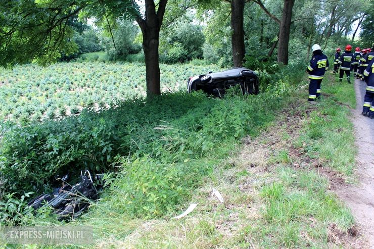 Zdarzenie drogowe między Stolcem a Ząbkowicami Śląskimi