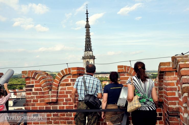 z Jerzym na wieży. Odwiedziliśmy pięć wież na terenie Ząbkowic Śląskich