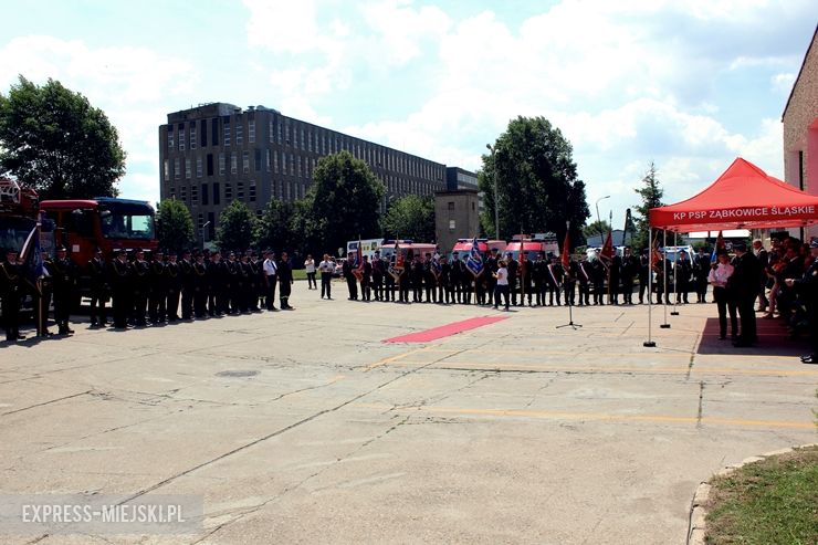 Powiatowy Dzień Strażaka w Komendzie Powiatowej Państwowej Straży Pożarnej w Ząbkowicach Śląskich