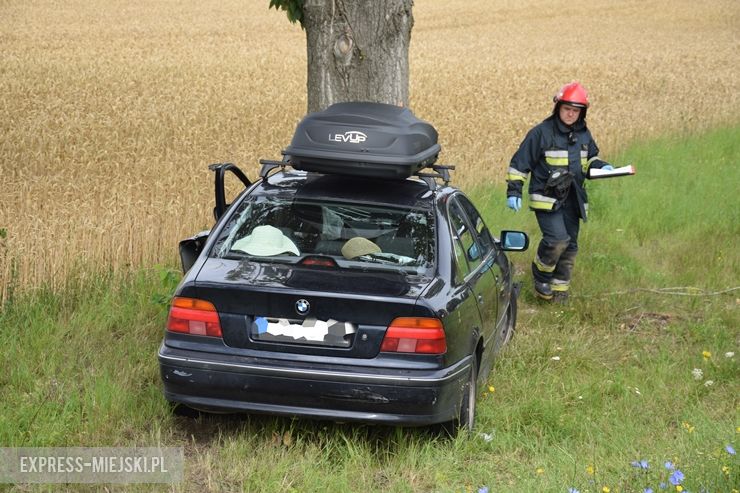 Zderzenie trzech aut na krajowej ósemce