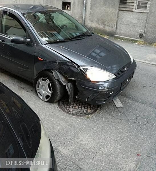 35-letni mężczyzna jadący Fordem Focusem uszkodził dwa zaparkowane pojazdy marki Audi