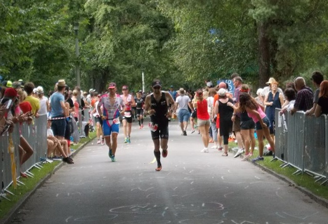 Wojciech Ptak wziął udział w zawodach triathlonowych Ironman w Zurichu