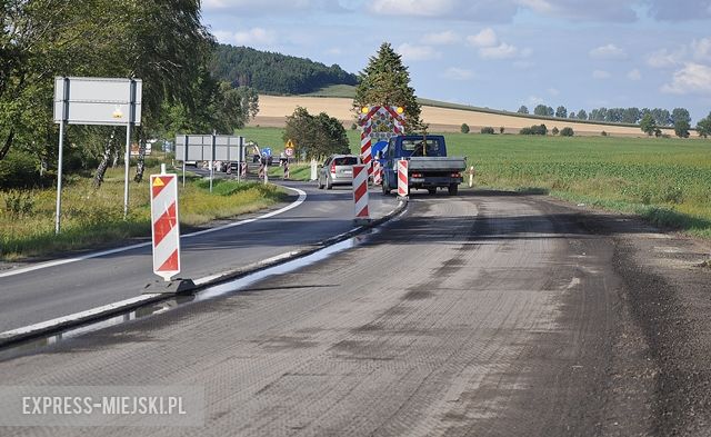 Remont nawierzchni na krajowej ósemce