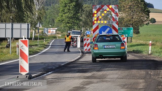 Remont nawierzchni na krajowej ósemce