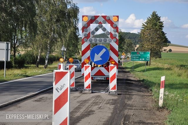 Remont nawierzchni na krajowej ósemce