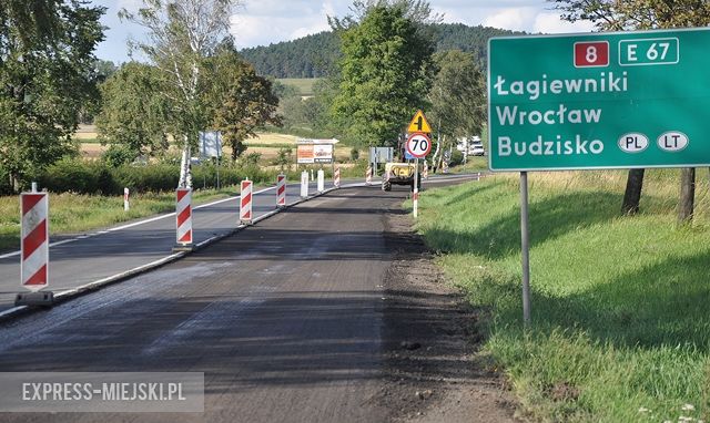 Remont nawierzchni na krajowej ósemce