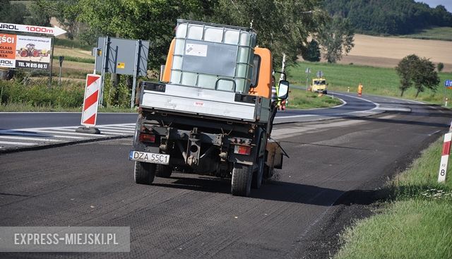 Remont nawierzchni na krajowej ósemce