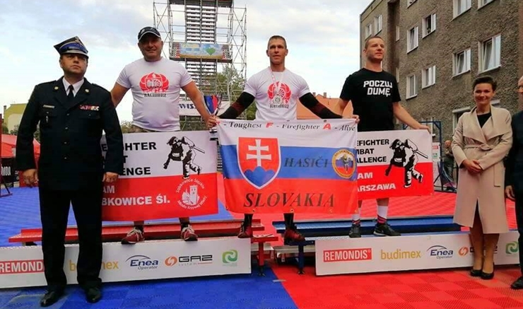 Firefighter Combat Challenge 2017 z ząbkowickimi strażakami