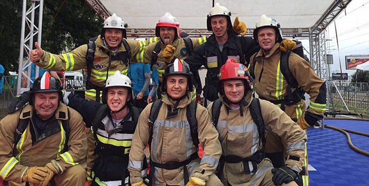 Firefighter Combat Challenge 2017 z ząbkowickimi strażakami