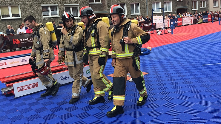 Firefighter Combat Challenge 2017 z ząbkowickimi strażakami