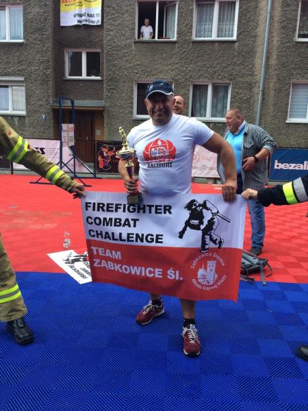 Firefighter Combat Challenge 2017 z ząbkowickimi strażakami