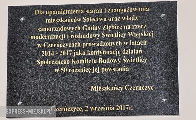 Uroczyste otwarcie Wiejskiego Domu Kultury w Czerńczycach