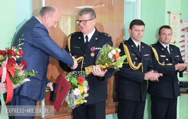 Pożegnanie komendanta w ząbkowickiej straży pożarnej. Marian Płachytka odchodzi na emeryturę