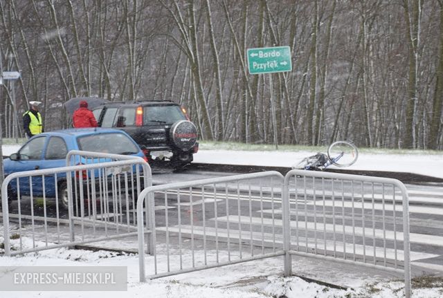 Potrącenie na krajowej „ósemce”