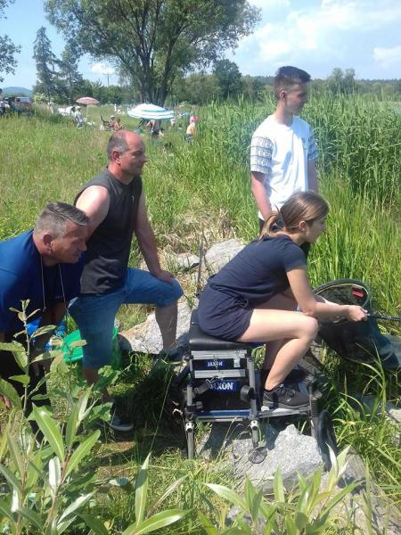 Piknik wędkarski z okazji Dnia Dziecka