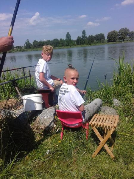 Piknik wędkarski z okazji Dnia Dziecka