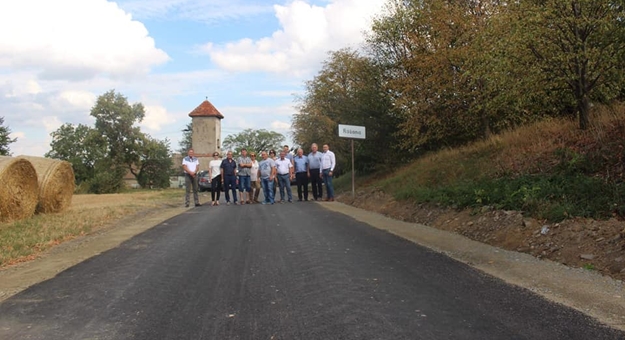 Przebudowano drogę gminną między Grodziszczem a Różaną