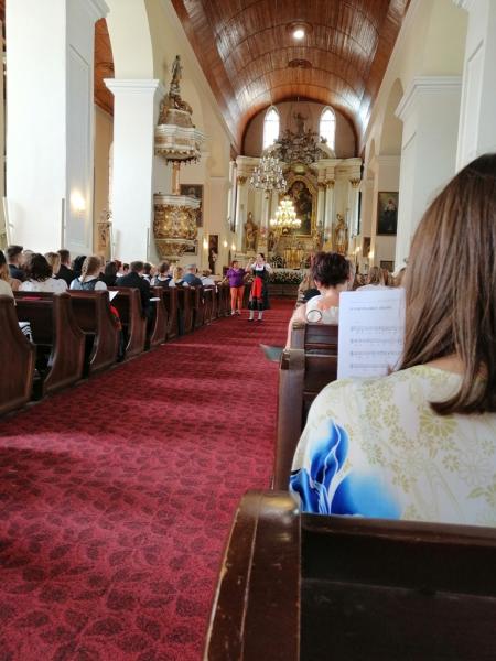 Anima Cantare (Wiolinek) na festiwalu w Ejszyszkach na Litwie