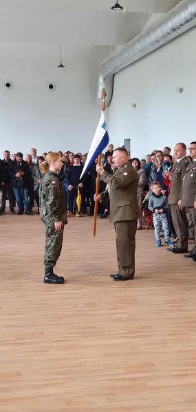 Ślubowanie uczniów klas mundurowych w Katolickim Liceum Ogólnokształcacym w Henrykowie