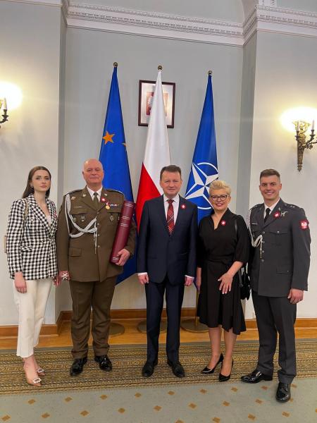 Płk. Dariusz Machula, rodowity ząbkowiczanin, dowódca 2. Brygady Zmechanizowanej w Złocieńcu, otrzymał z rąk prezydenta awans na stopień generała brygady Wojska Polskiego 