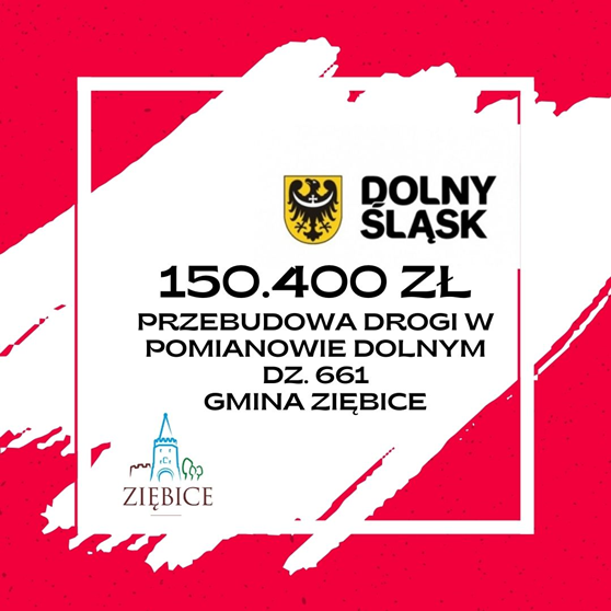 Nowa droga w Pomianowie Dolnym oddana do użytku