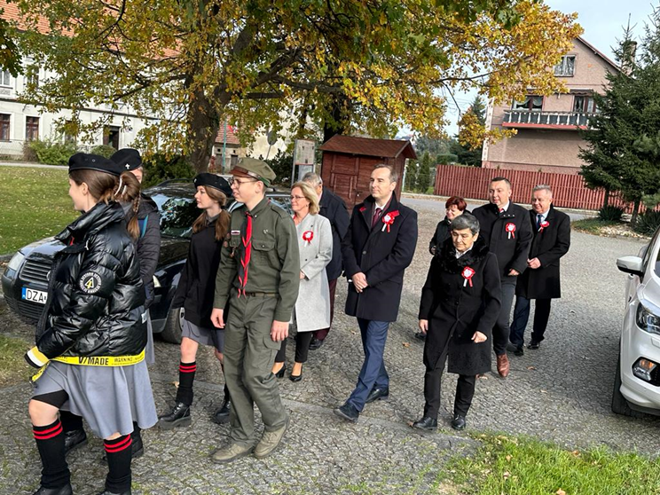 Obchody Dnia Niepodległości w gminie Kamieniec Ząbkowicki