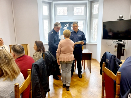 Święto służby cywilnej w Komendzie Powiatowej Policji w Ząbkowicach Śląskich