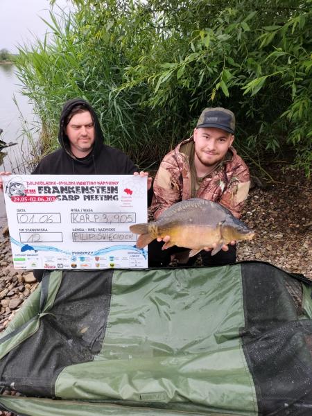 Frankenstein Carp Meeting 2024 trwa w najlepsze. Są rekordowe wyniki 