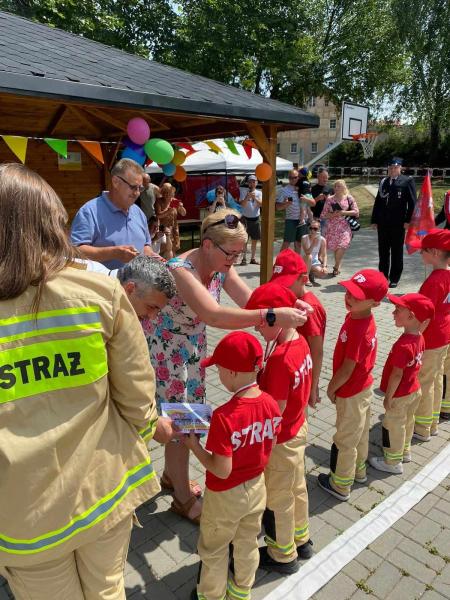 Piknik rodzinny połączony ze ślubowaniem młodych druhów w Dzbanowie