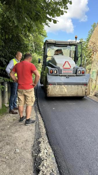 Trwa remont drogi gminnej w Skalicach