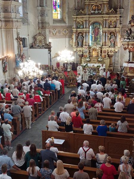 Dożynki gminy Ząbkowice Śląskie w Braszowicach