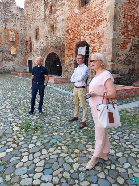 Delegacja z Dzierżoniowa w Ząbkowicach Śląskich