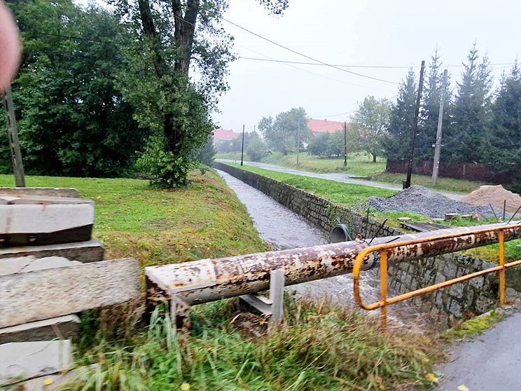 Aktualna sytuacja powodziowa w gminie Stoszowice