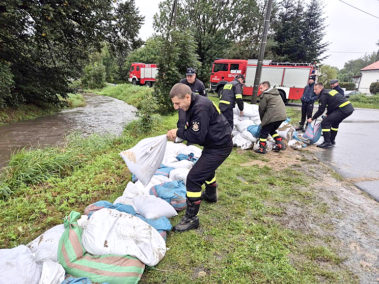 Aktualna sytuacja powodziowa w gminie Stoszowice