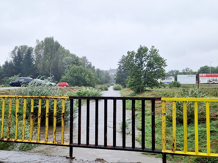 Komunikat w sprawie aktualnej sytuacji powodziowej w gminie Ząbkowice Śląskie