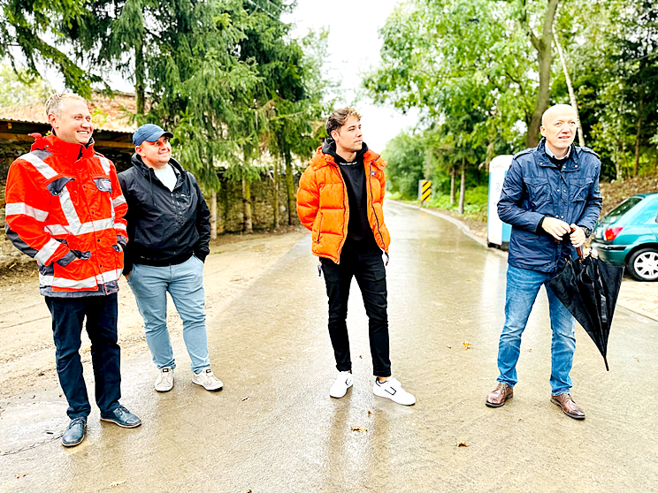 Nowa droga gminna z Brukalic do Henrykowa