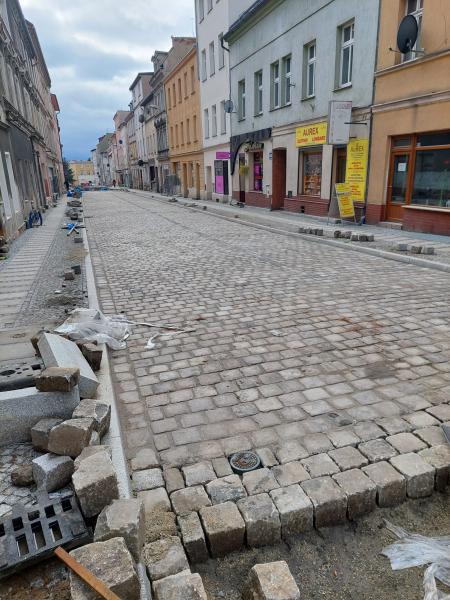 Trwają intensywne prace na ul. Armii Krajowej w Ząbkowicach Śląskich