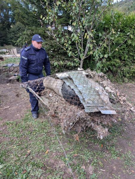 Policjanci z Bydgoszczy służą pomocą mieszkańcom Barda