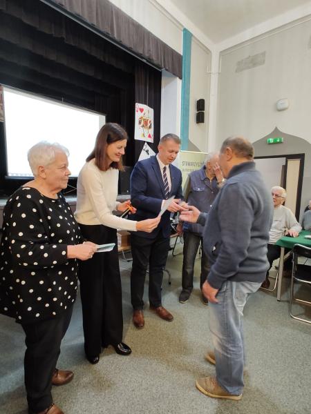 Rywalizacja i integracja seniorów, VIII Turniej w Brydża i VI Turniej w Scrabble w Złotym Stoku