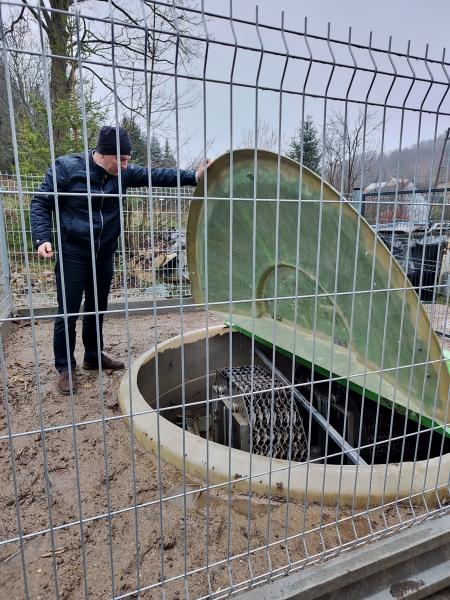 Odbiór przydomowej oczyszczalni ścieków w Chwalisławiu