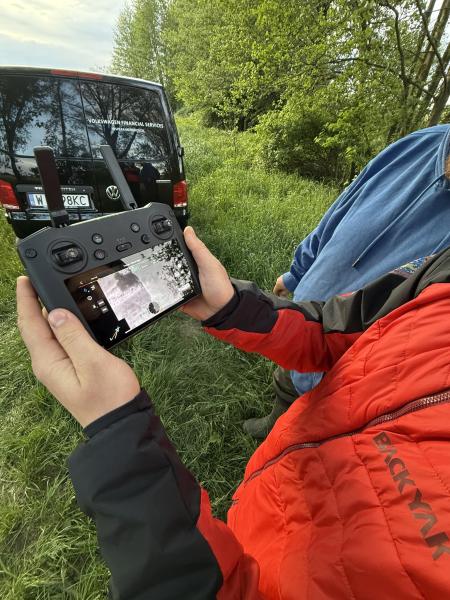 Akcja ochrony koźlaków przed rozpoczęciem sianokosów w Kamieńcu Ząbkowickim